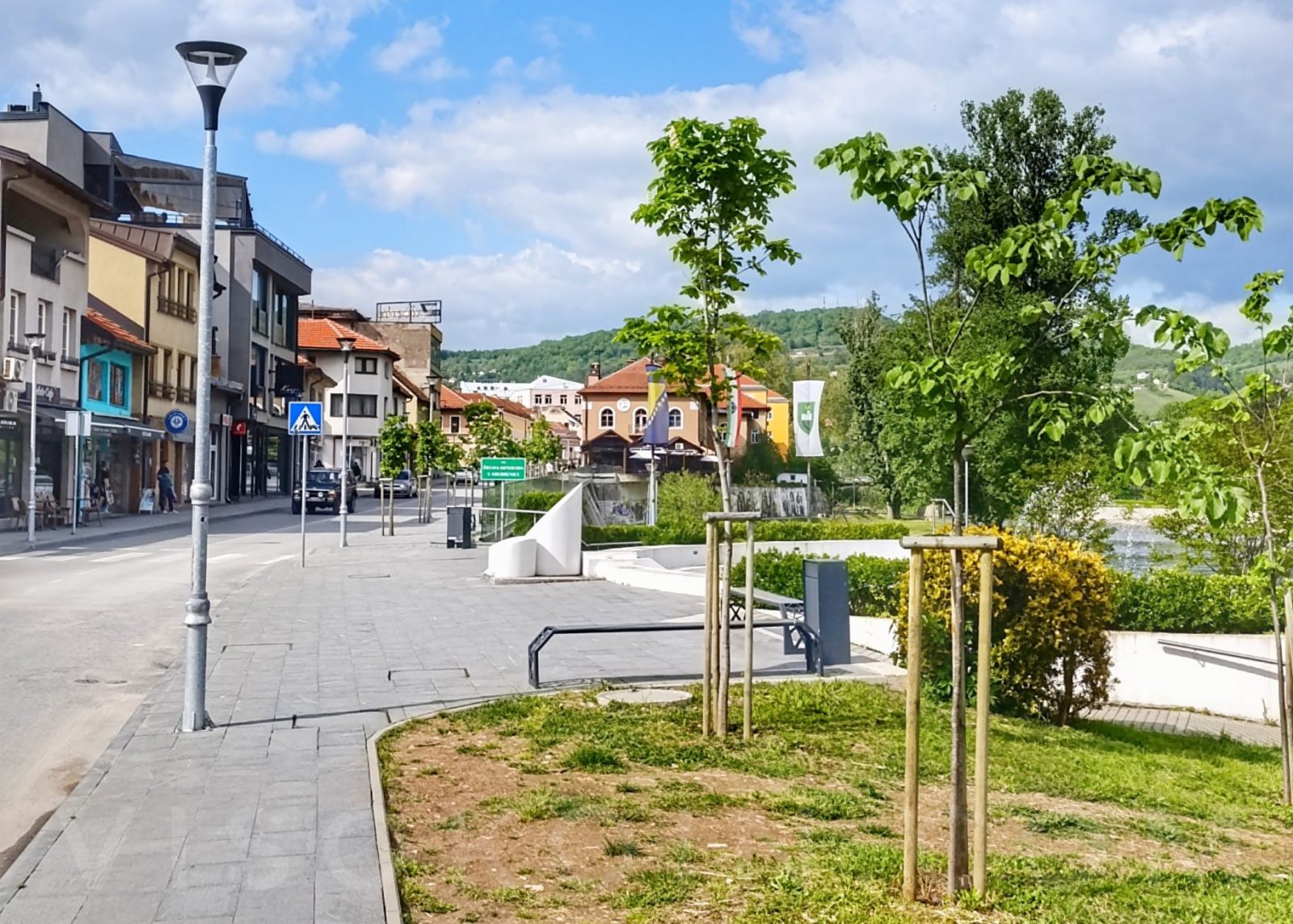 Grad Visoko / Ulica: Alije Izetbegovića (Jalija)
