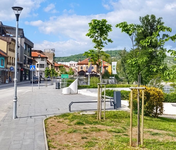 Grad Visoko / Ulica: Alije Izetbegovića (Jalija)